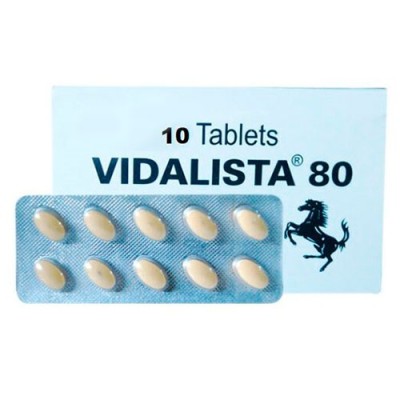 Vidalista 80mg Tadalafil